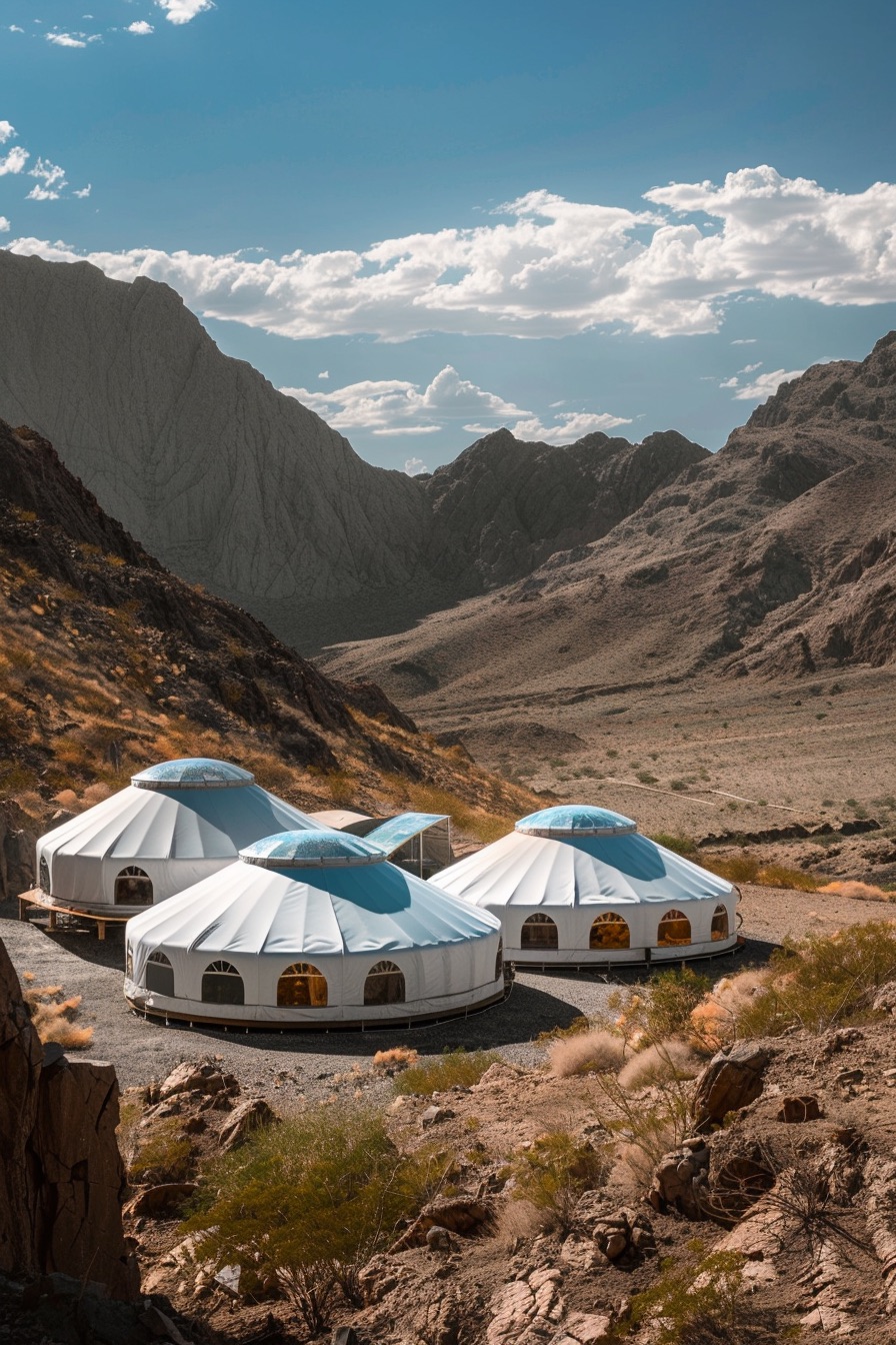 modern yurts