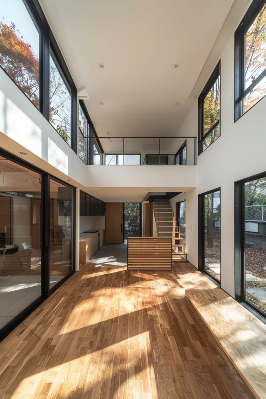 courtyard house loft rooms