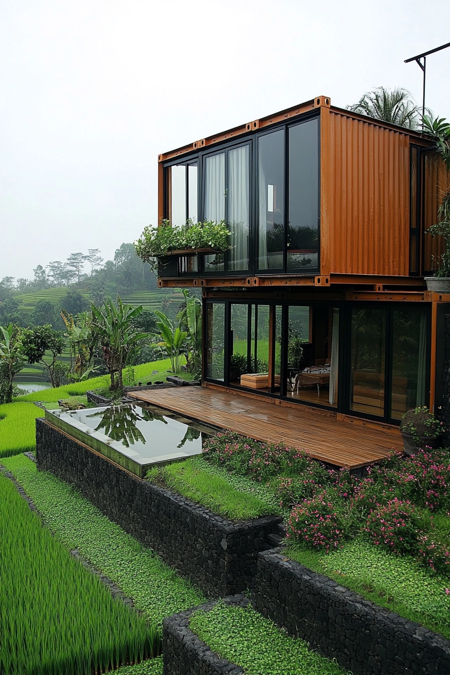 shipping container house eco friendly 2