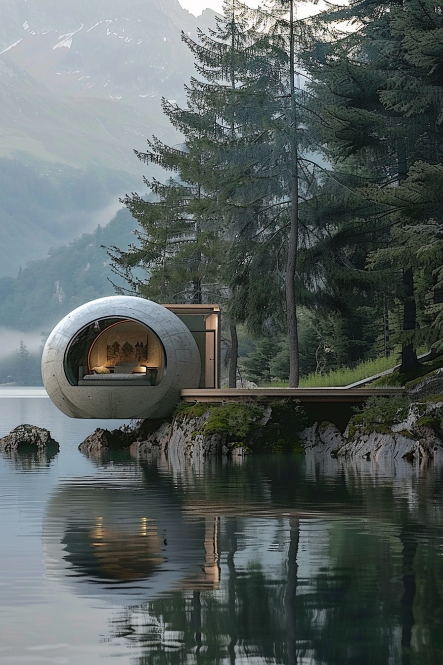 lake dock pod