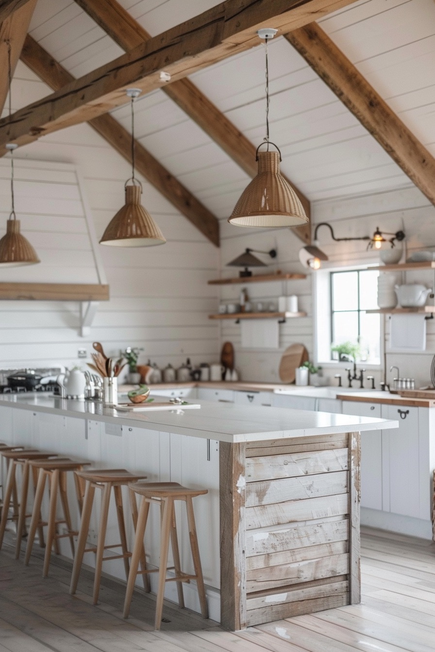 modern barn house kitchen decor