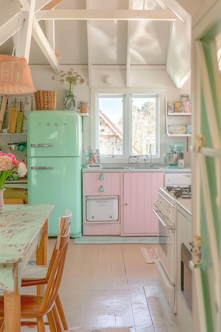 retro kitchen