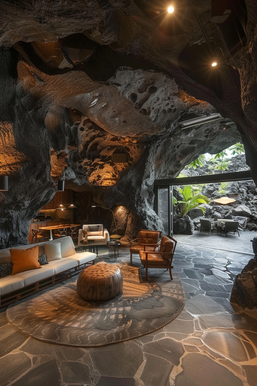 lava cave room