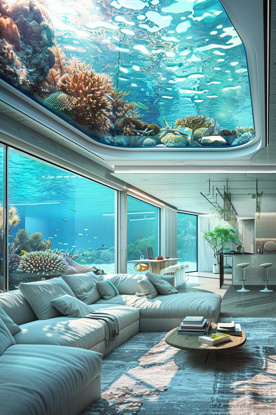 living underwater