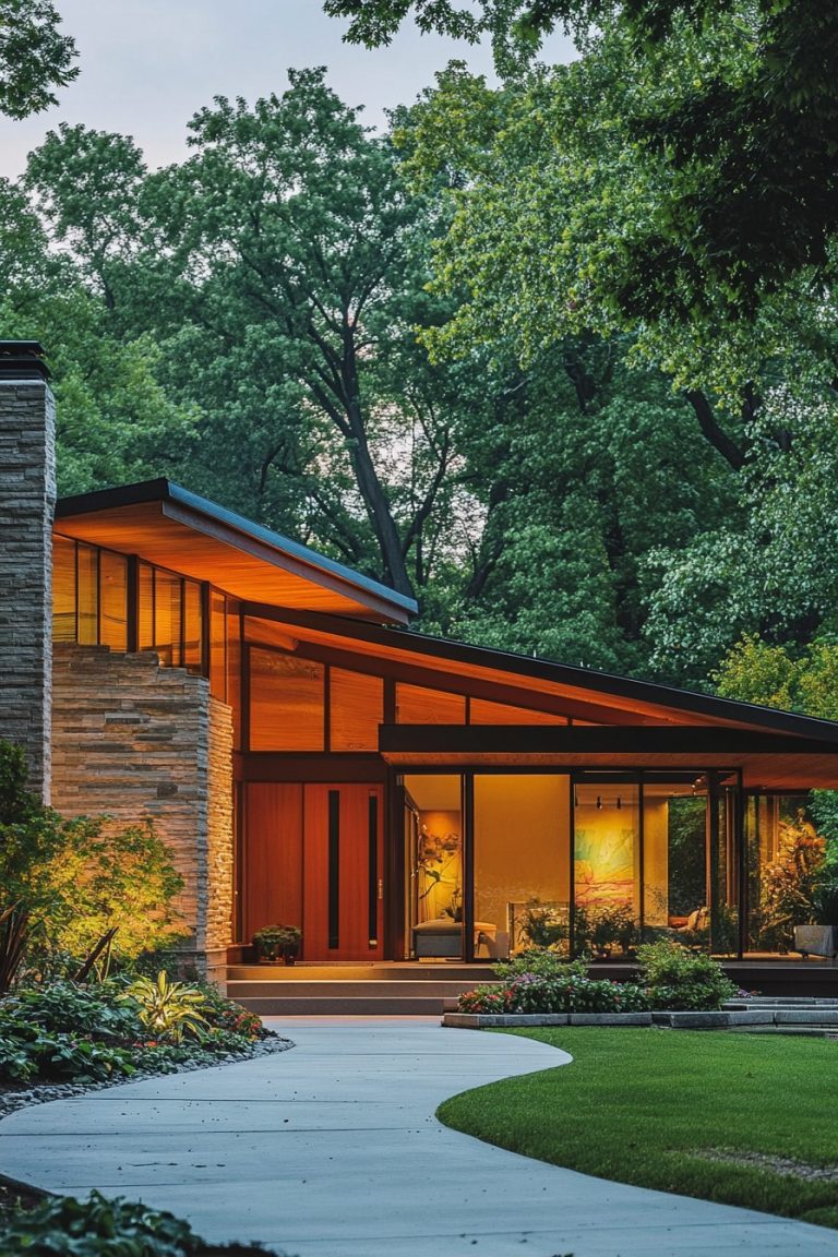 38 Mid-Century Modern Houses You'll Love
