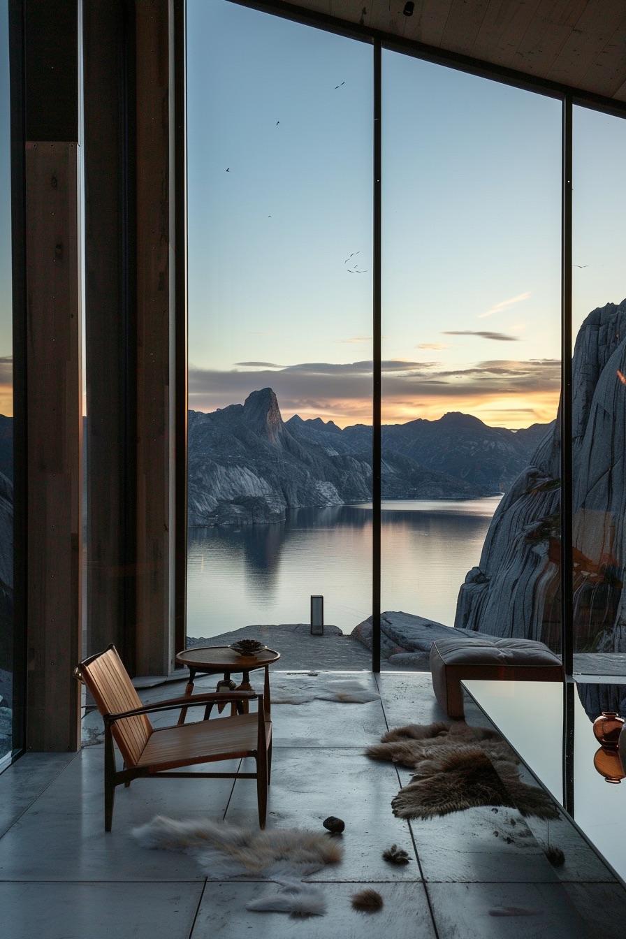 glass loft interior