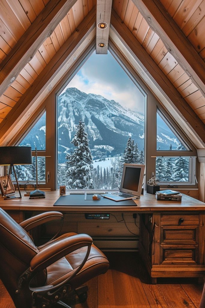 attic home office