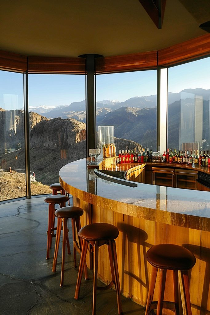 bar with views