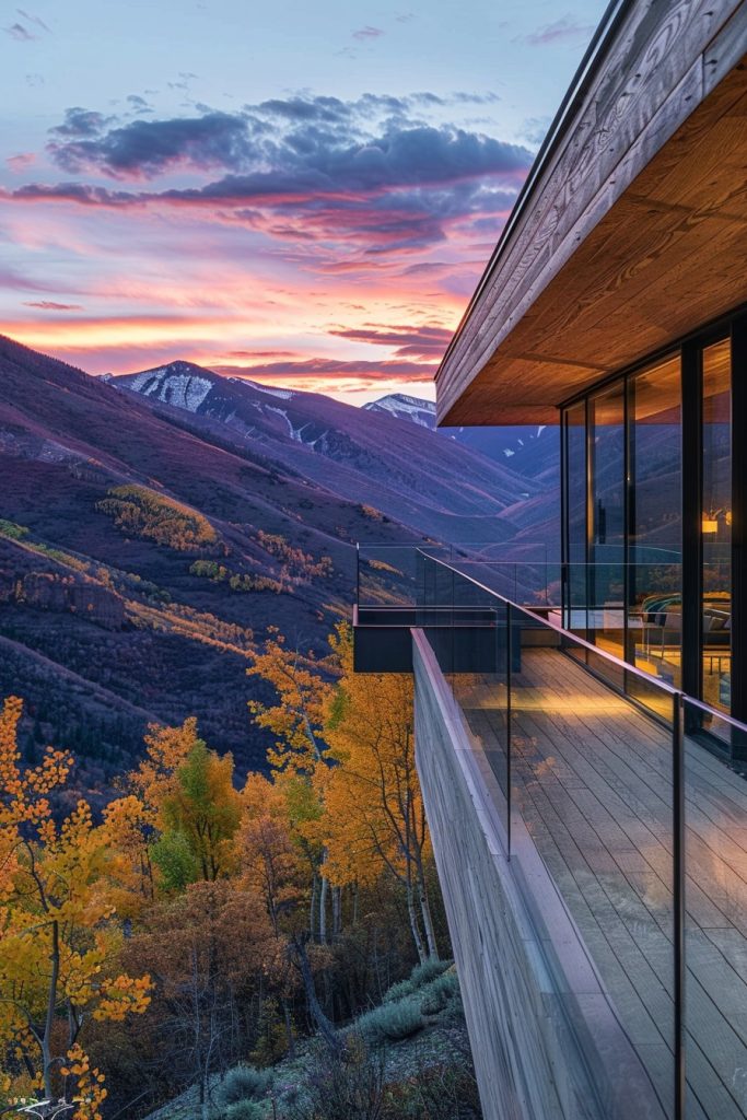 cantilevered balcony