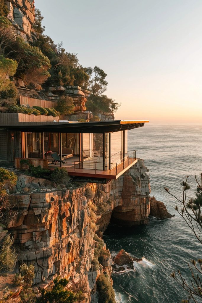 cliffside cantilever