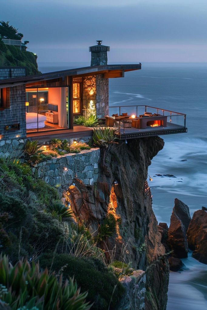 cliffside terrace