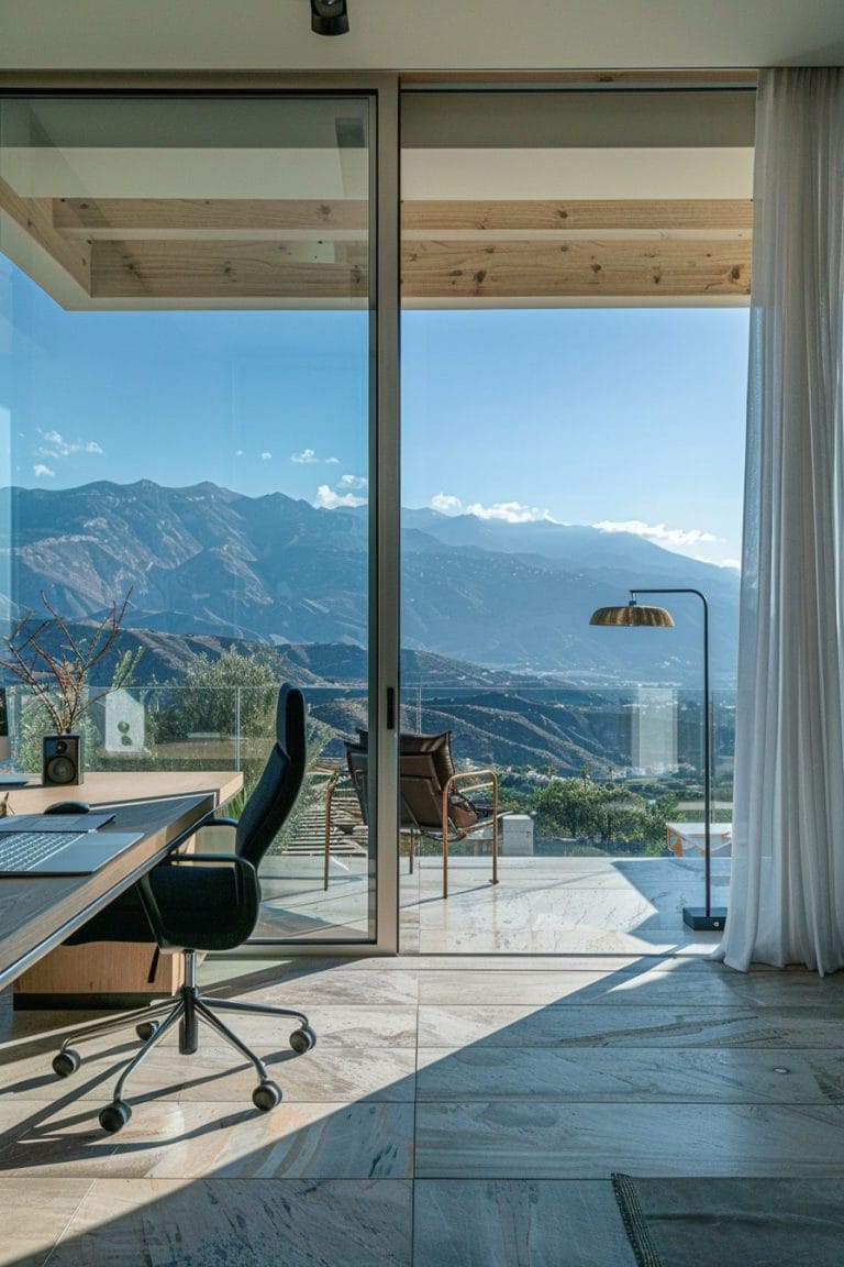 70 Stunning Home Offices with Mountain Views