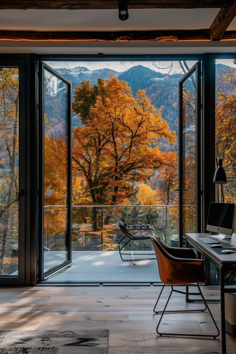 70 Stunning Home Offices with Mountain Views