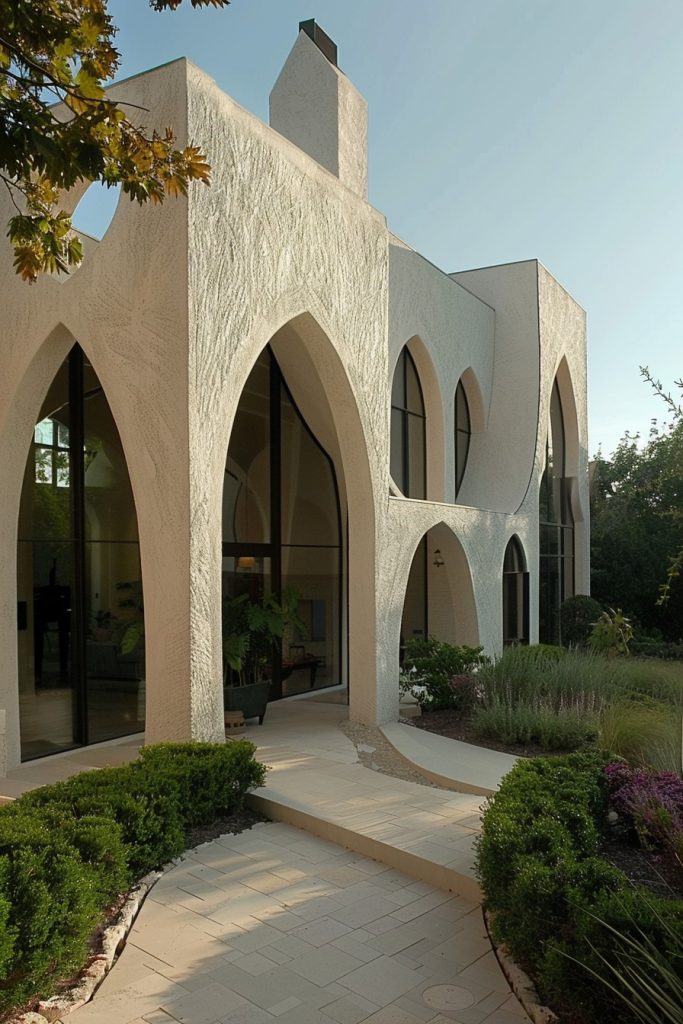 modern gothic house