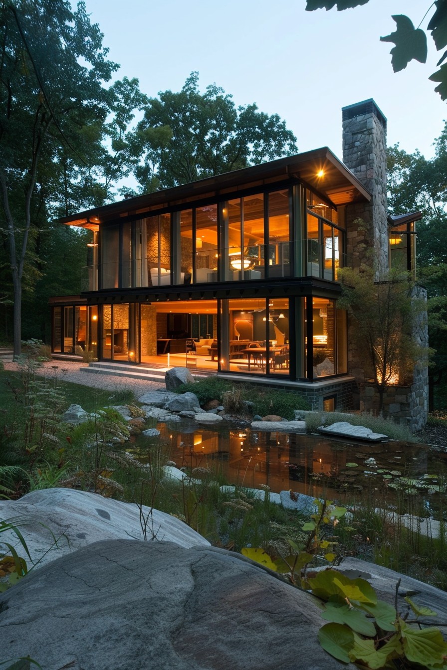 21 More Modern Homes Built on Old Houses