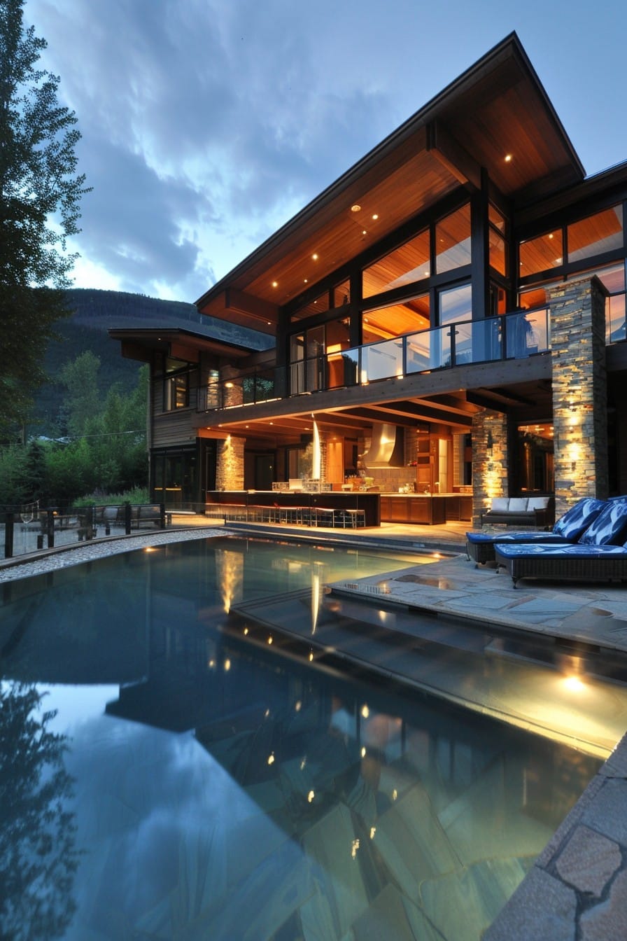 40 Amazing Mountain Houses with Pools