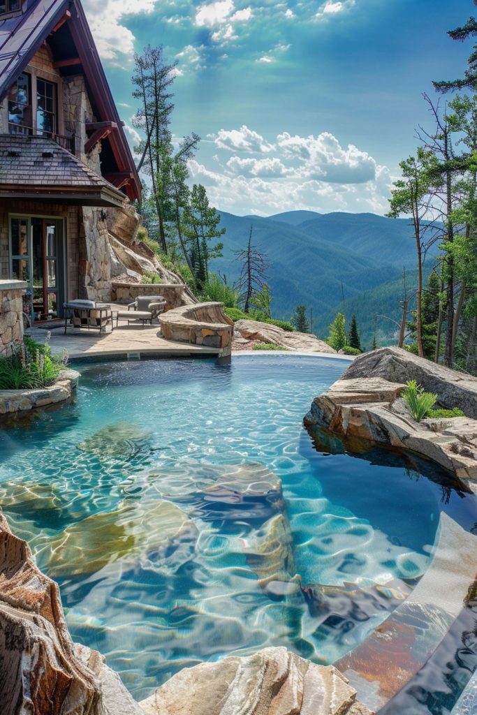 mountain pool beachy