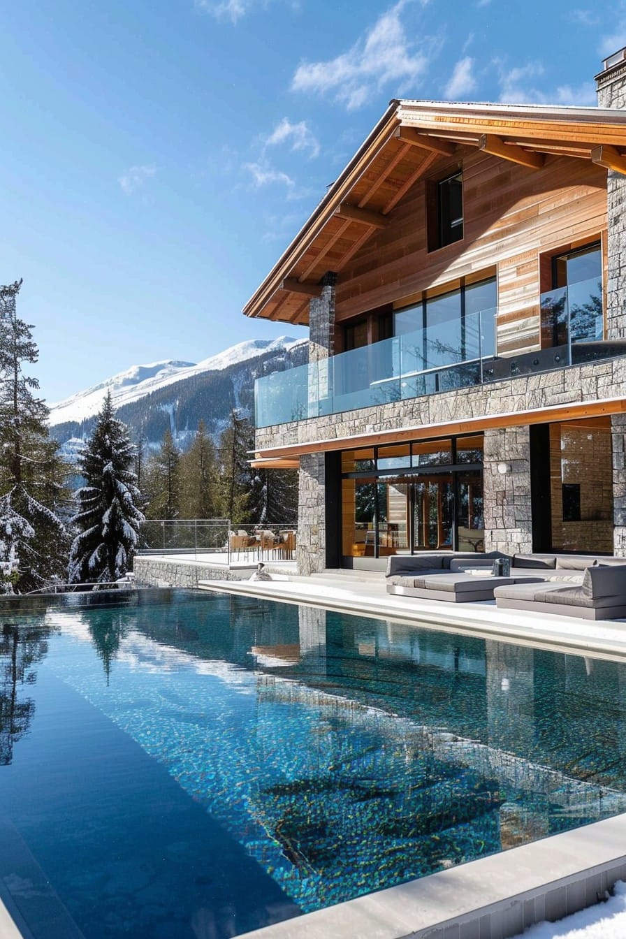40 Amazing Mountain Houses with Pools