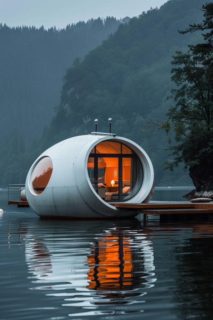 prefab sphere house