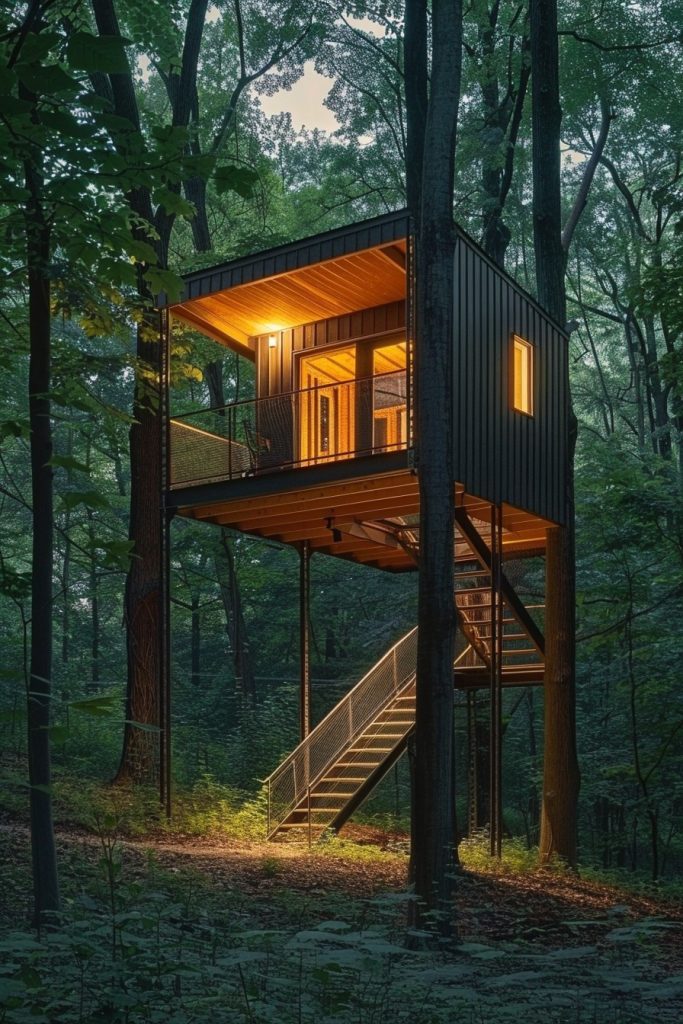 tiny prefab cabin