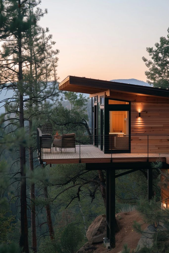 treetop cabin