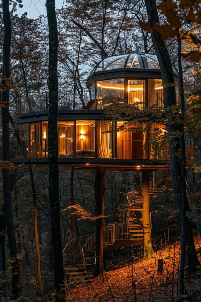 treetop cabin observatory