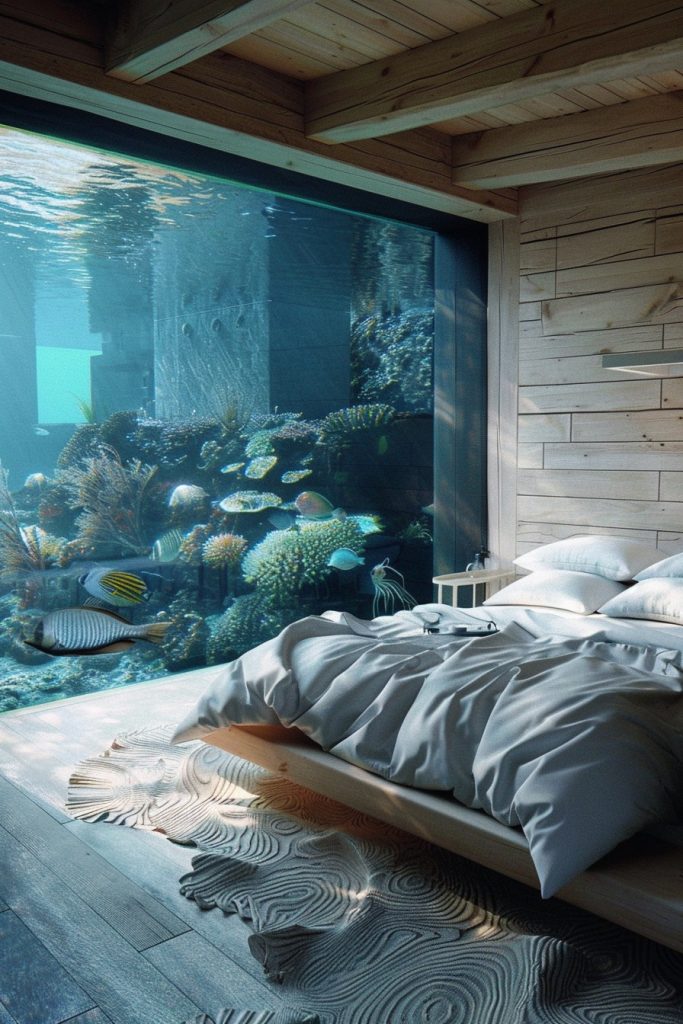 underwater bedroom