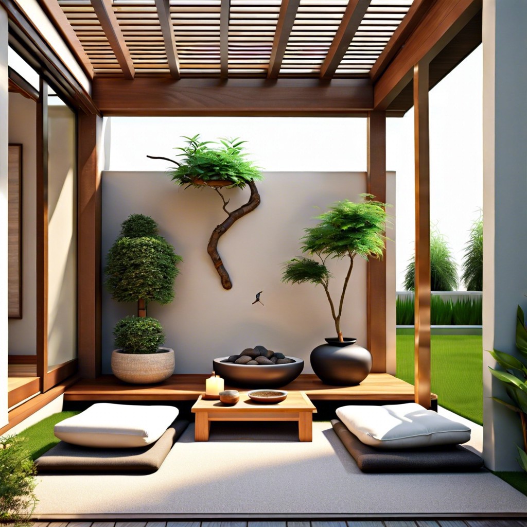 zen meditation corner