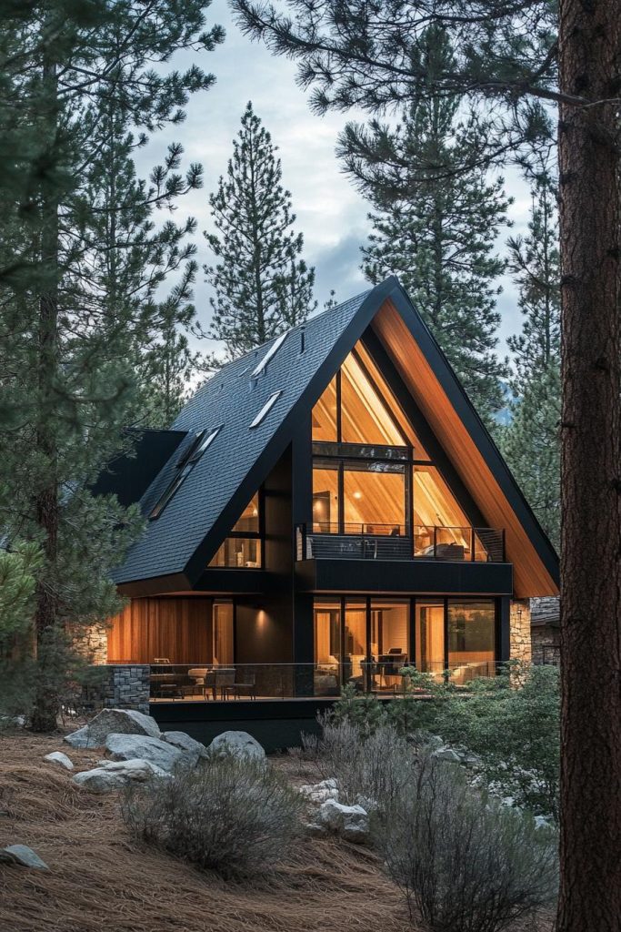 39 Amazing Mountain Woods Houses to Inspire Your Dream Home