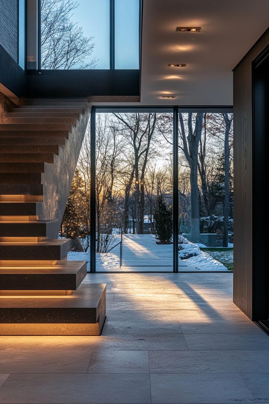 modern winter wanderland estate 3