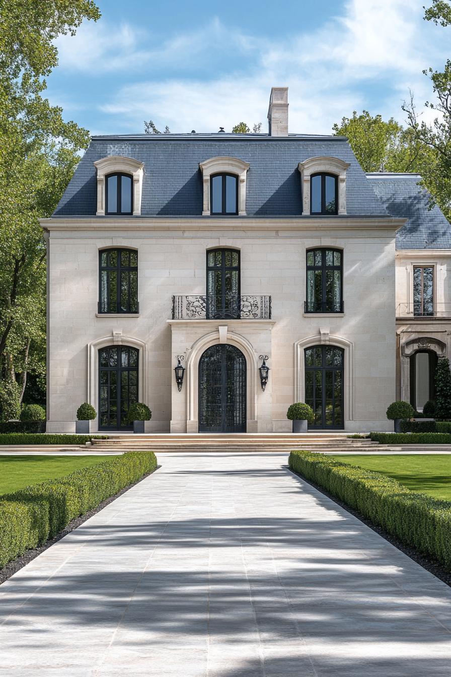 modern French chateau 2