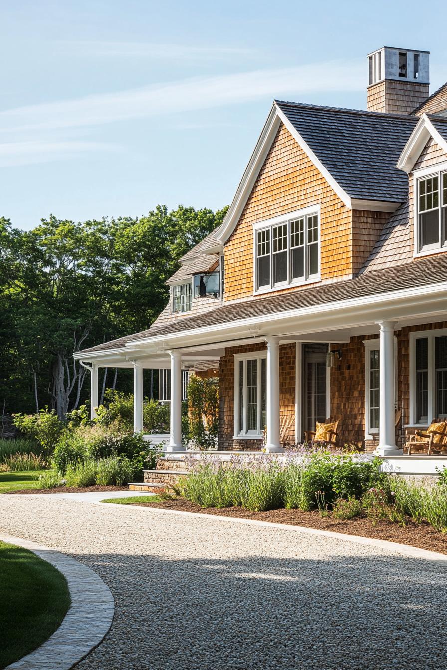 modern colonial shingle style cape cod house 3