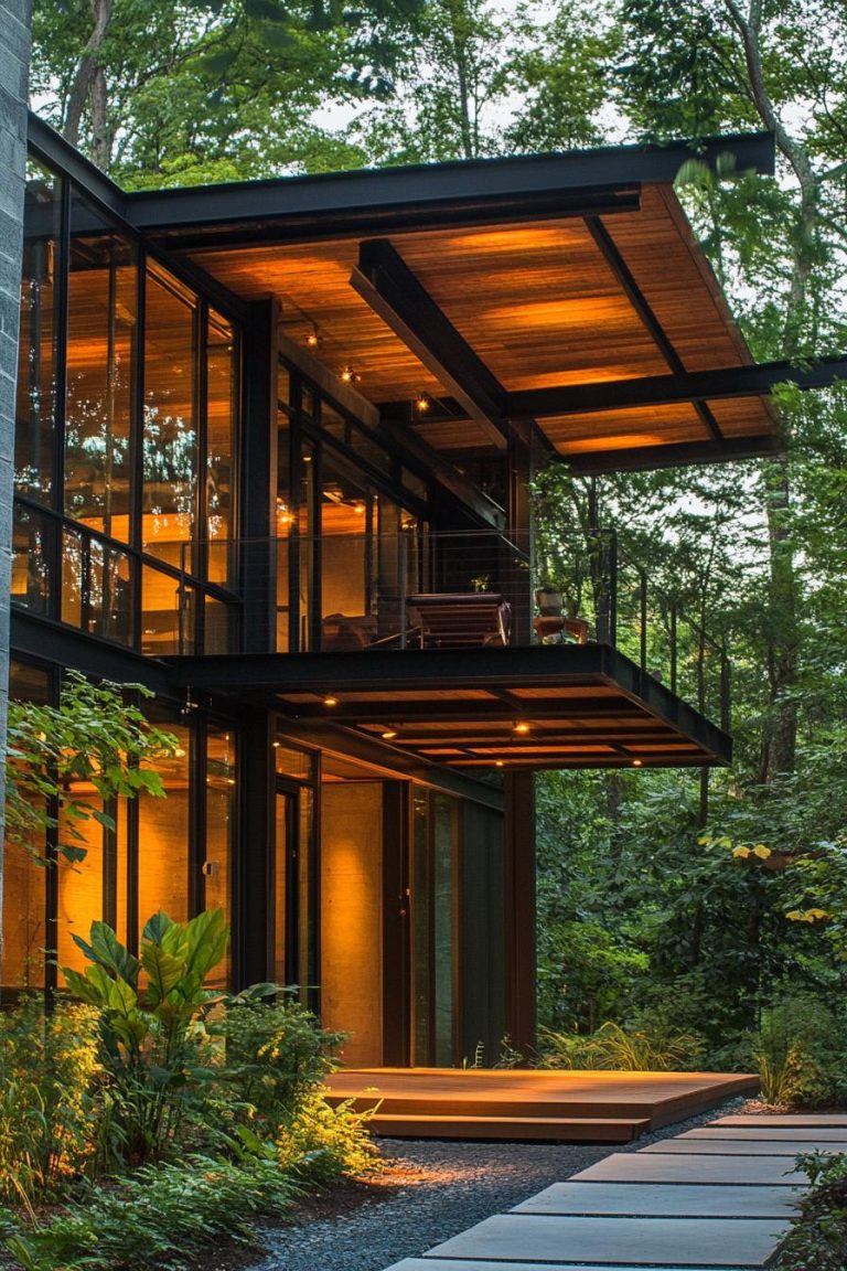 39 Beautiful Minimalist Industrial House Designs