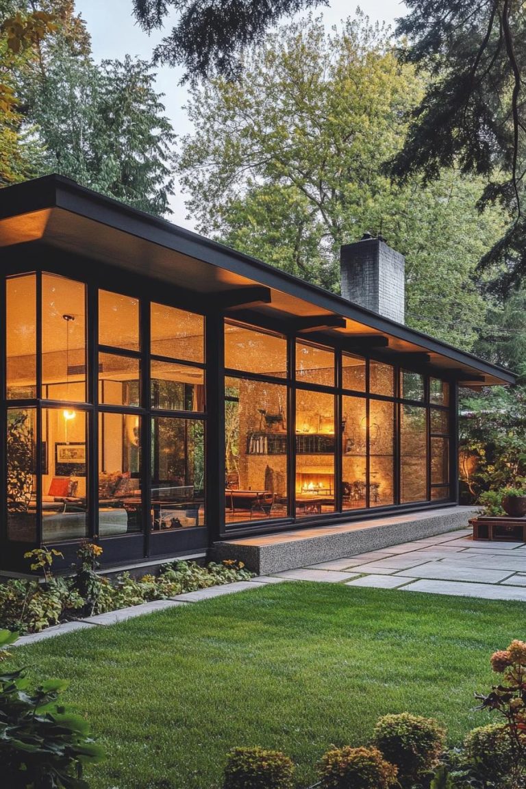 38 Lovely 1950s Mid-century Modern Houses