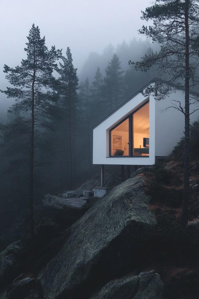 40 Cripsply Stunning Modern White Houses
