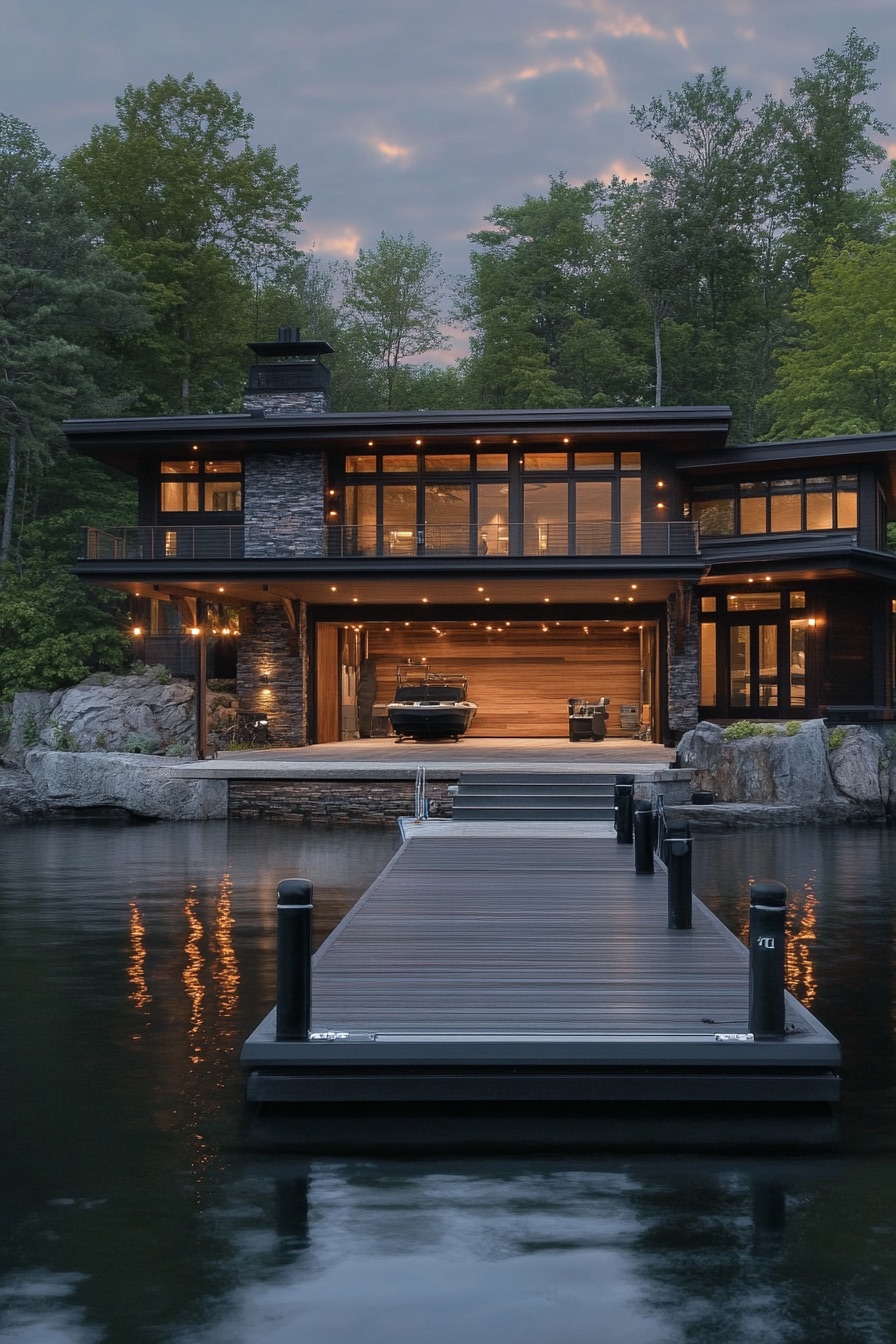 lakeside house dock 1