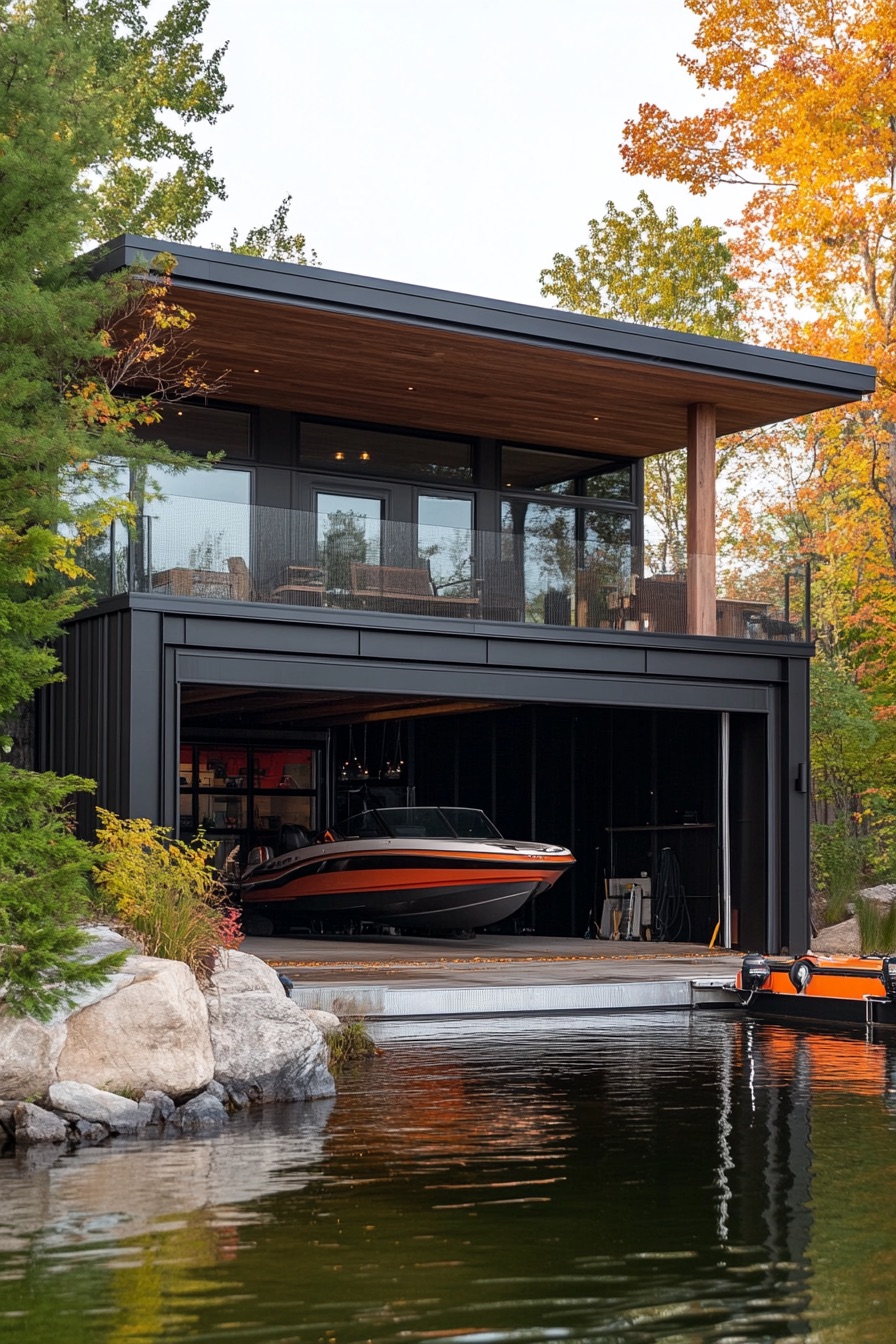 lakeside house dock 2