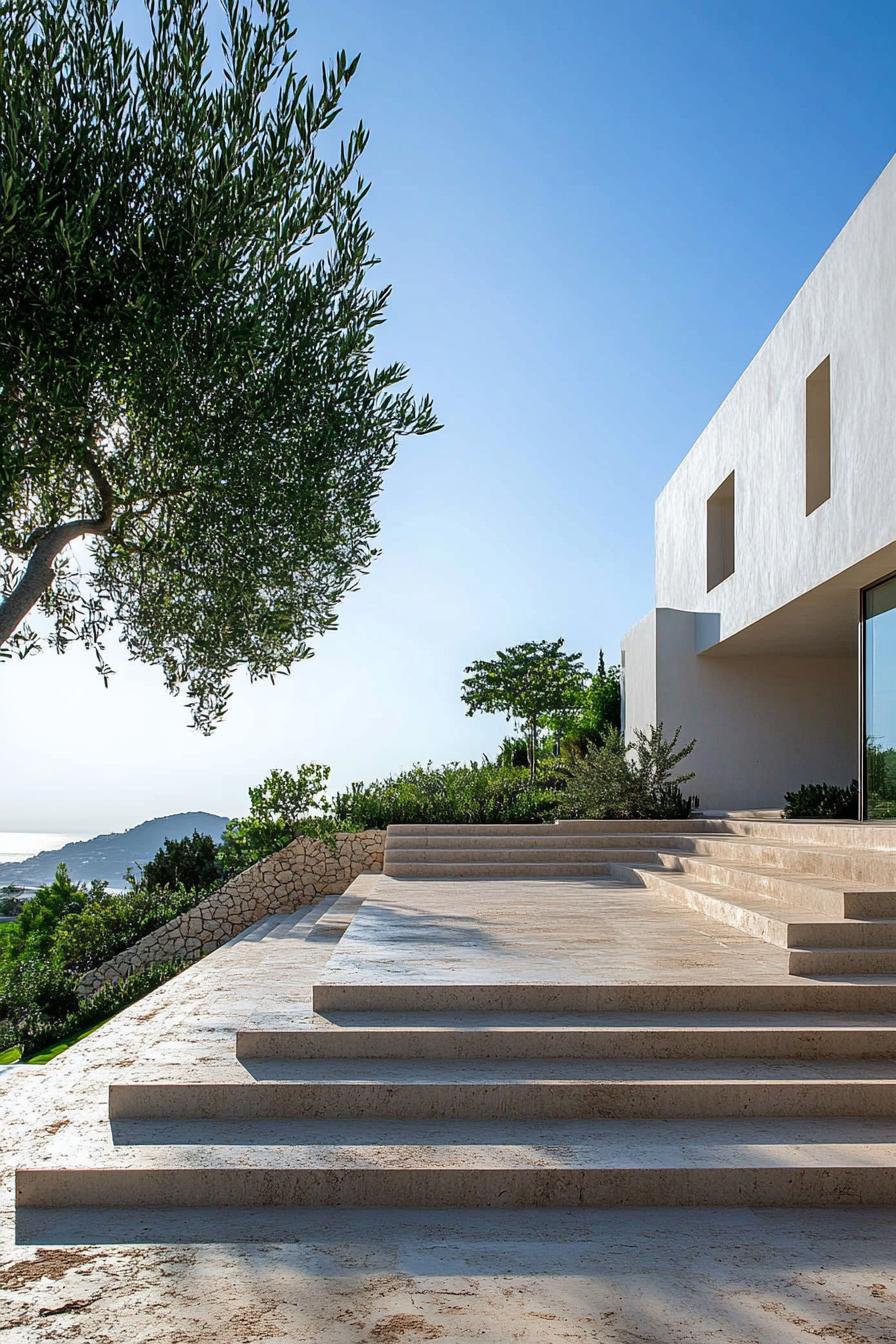 big modern minimalist house on a shore of Ibiza 3