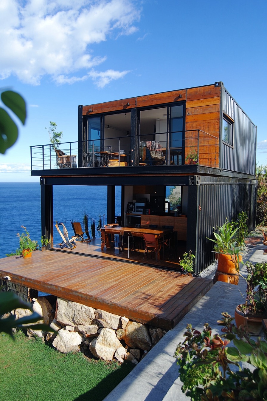 cliff shipping container house 1