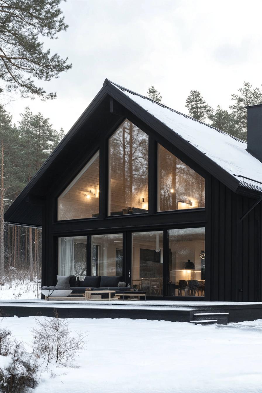 luxury modern Scandinavian house