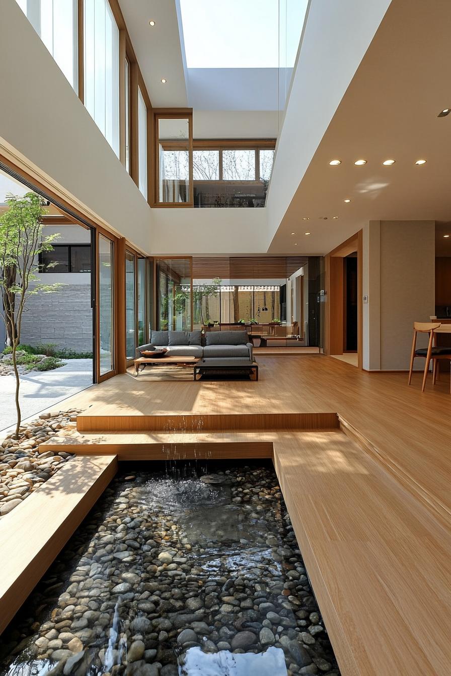 modern Korean home minimalist floors 1