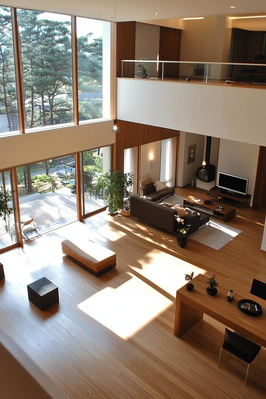 modern Korean home minimalist floors