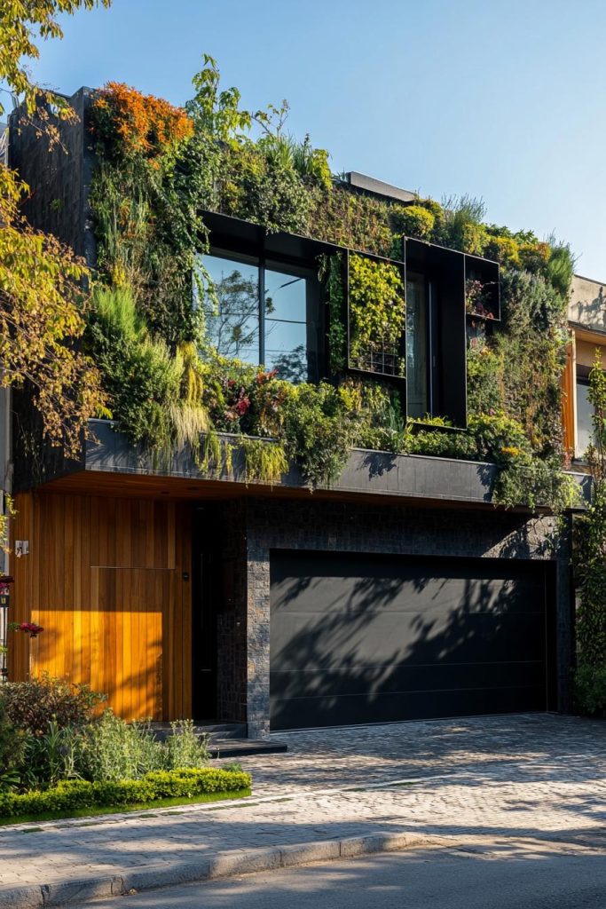 Picture of 30 Hanging Wall Garden Ideas for Vertical Green in Small Homes