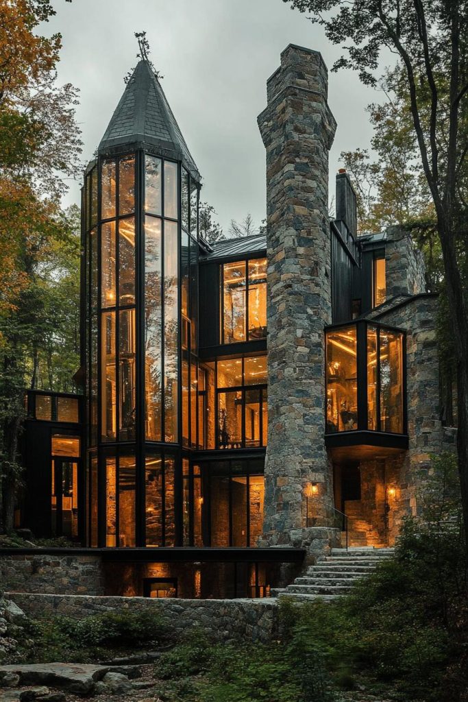 34 Modern Castle Houses for Majestic Living