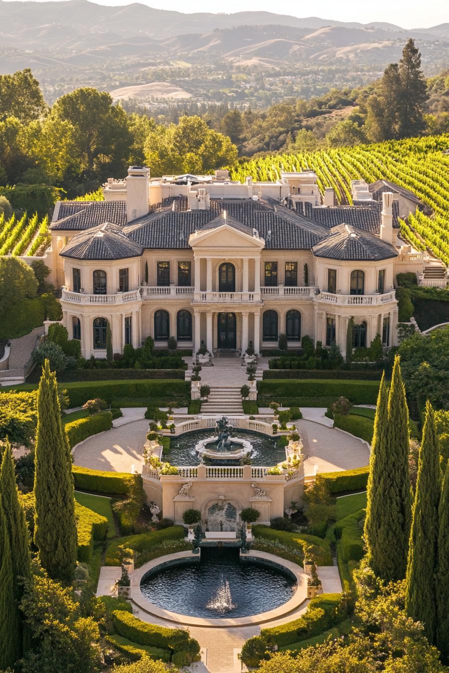 luxury million dollar palace estate with vinyards 2