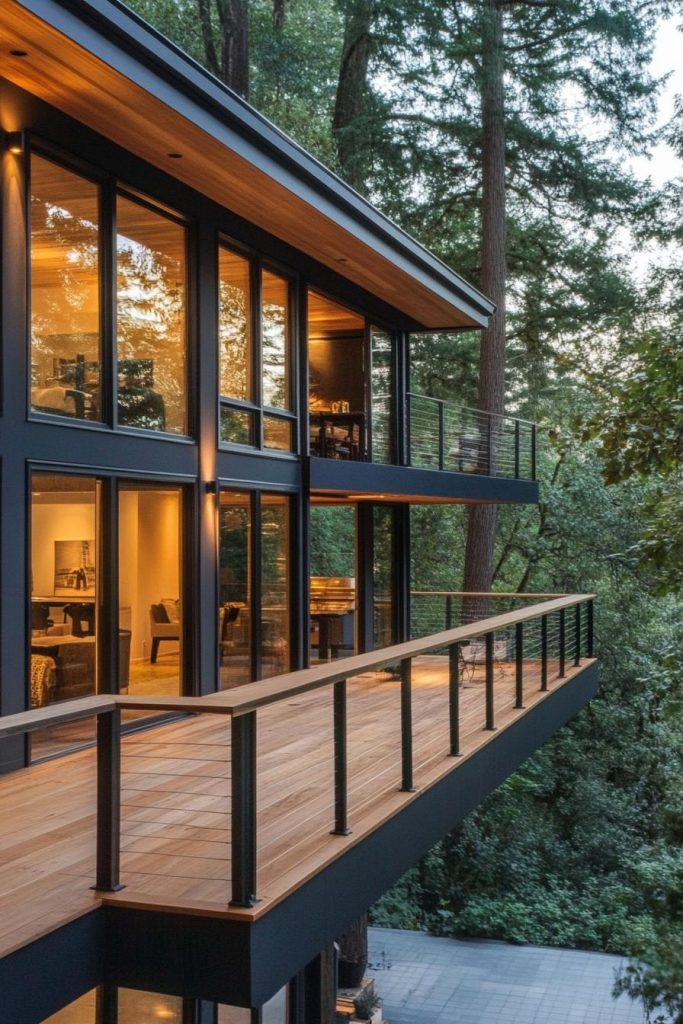 40 Stylish Modern Houses with Wrap Around Porch
