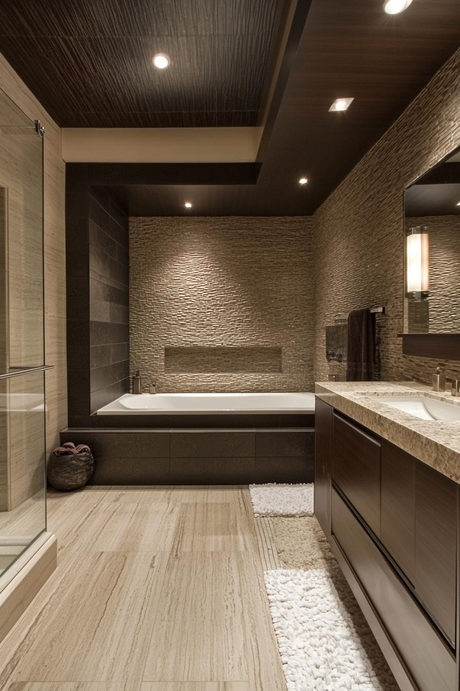 modern luxury spa style bathroom 2