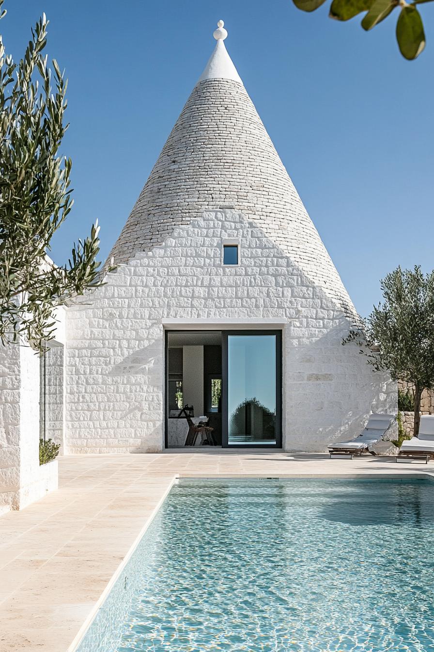 modern trulli style house in Alberobello 3