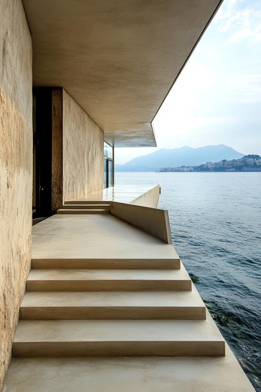 modern Genoese seafront house 2