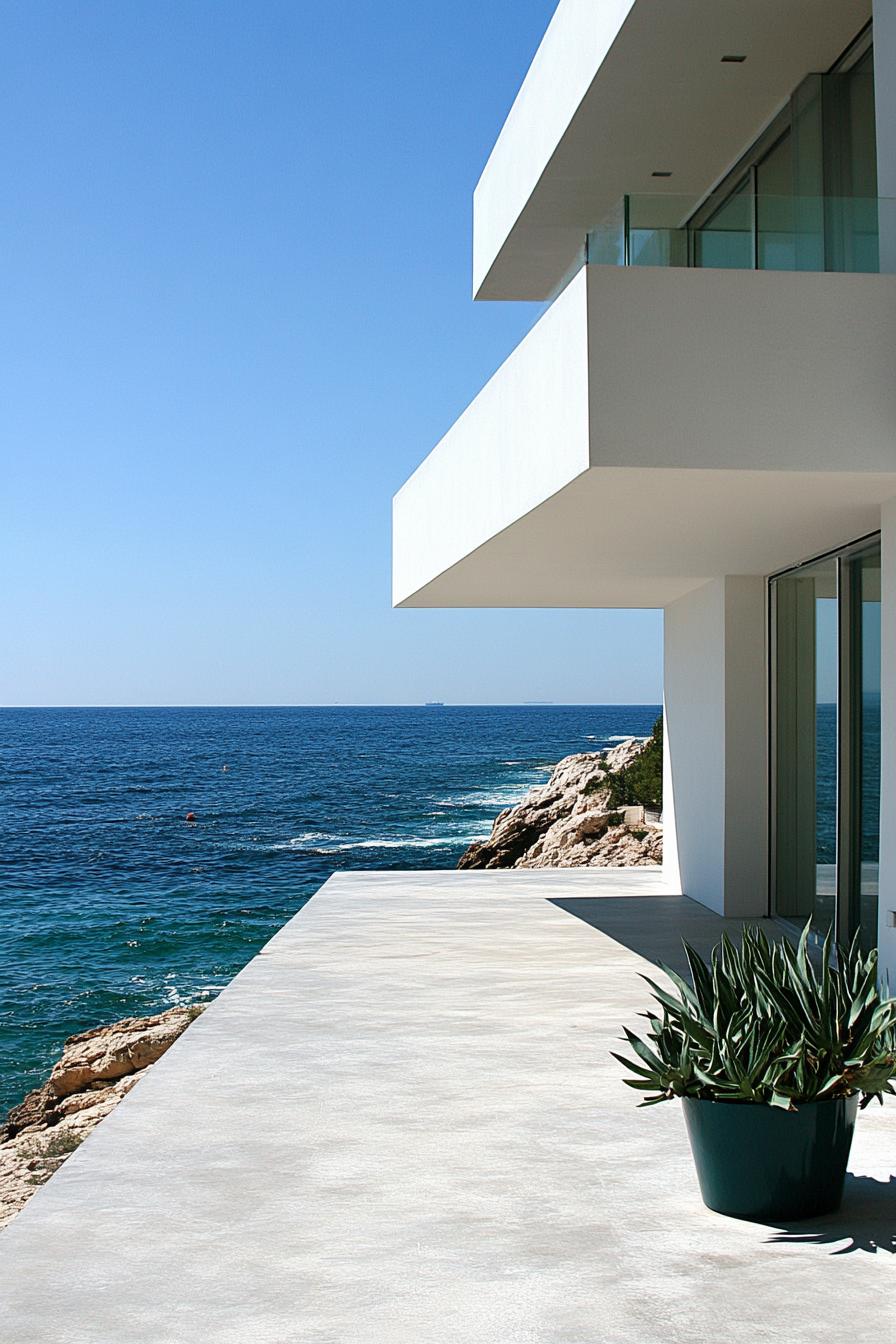 modern Genoese seafront house 3